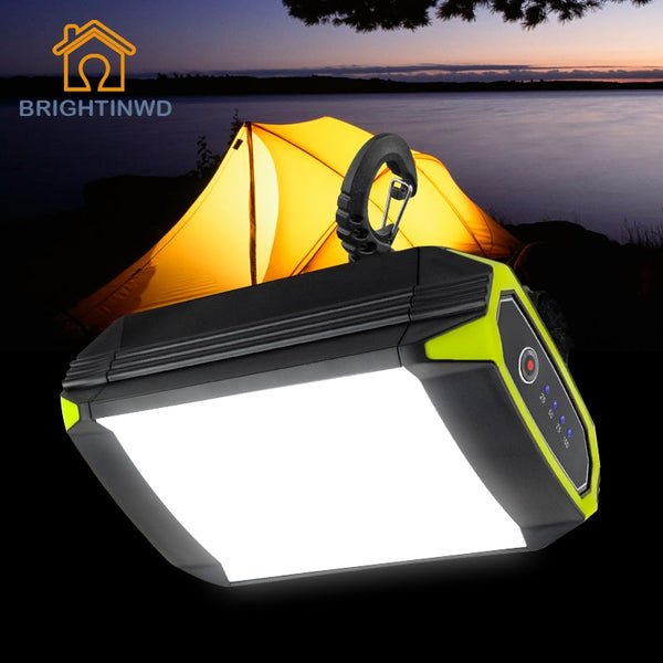 Flasher Mobile Power Bank Flashlight USB Port Camping Tent