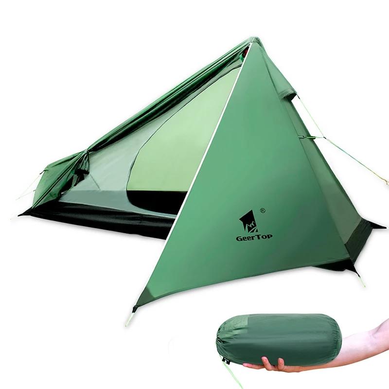 Ultralight Camping Tent Backpacking 1-2 Person 3 Season Wateproof Lightweight