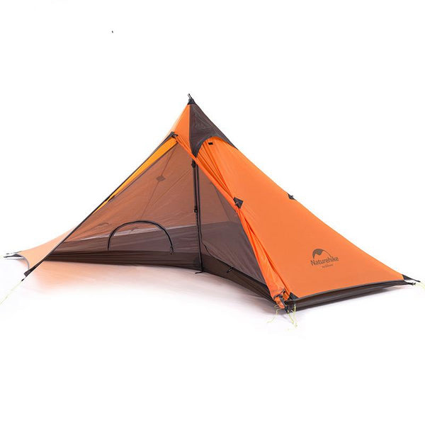 Minaret Hiking Camping Tent Ultra-light Camping Tents For One Person With Mat 4 Season